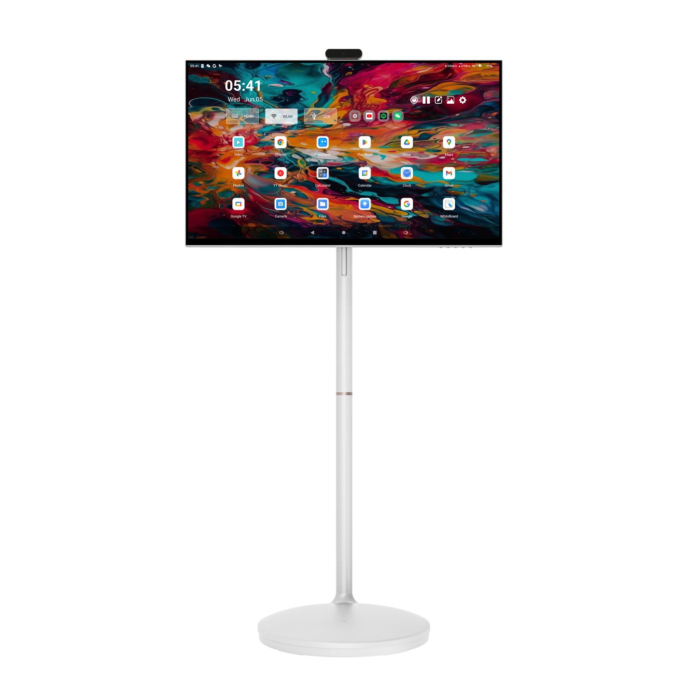 IS-215 21.5 inch portable smart screen on tilt stand, wholesale smart display